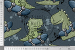 Lade das Bild in den Galerie-Viewer, Webware für Bermudashorts "Rex Skate" splash 0,5 m
