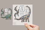 Lade das Bild in den Galerie-Viewer, Bügelbild "Robo Dino"