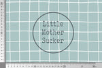 Lade das Bild in den Galerie-Viewer, Supersoft Premium French Terry "School Time" Grid 0,5 m