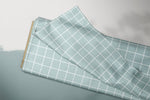 Lade das Bild in den Galerie-Viewer, Supersoft Premium French Terry "School Time" Grid 0,5 m