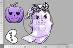 Lade das Bild in den Galerie-Viewer, Bügelbild "Spooky Fun girl" 3er Set GLITZERND