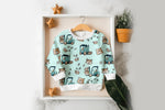 Lade das Bild in den Galerie-Viewer, Frottee Jersey "Staplerchaos" 0,5 m