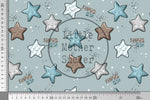 Lade das Bild in den Galerie-Viewer, Supersoft Premium BIO Jersey "Superkid" blau klein 0,5 m