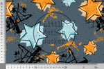 Lade das Bild in den Galerie-Viewer, Supersoft Premium BIO Jersey "Twinkle Twinkle" bold groß 0,5 m