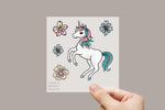 Lade das Bild in den Galerie-Viewer, Bügelbild "Unicorn Flower"