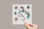 Lade das Bild in den Galerie-Viewer, Bügelbild "Unicorn Flower"