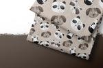 Lade das Bild in den Galerie-Viewer, Supersoft Premium BIO French Terry "Wildanimals" groß 0,5 m