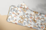 Lade das Bild in den Galerie-Viewer, Supersoft Premium Jersey "Baustellen Sticker" Bagger 0,5 m