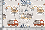 Lade das Bild in den Galerie-Viewer, Supersoft Premium Jersey "Baustellen Sticker" Alle 0,5 m
