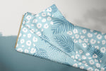 Lade das Bild in den Galerie-Viewer, Supersoft Premium BIO Jersey "Leopard Palms" Water groß 0,5 m