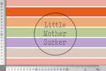 Lade das Bild in den Galerie-Viewer, Supersoft Premium BIO Jersey "Positive Vibes" beige Stripes 0,5 m