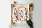 Lade das Bild in den Galerie-Viewer, Supersoft Premium BIO French Terry "Flugdrache" autumn klein 0,5 m