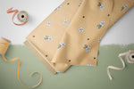 Lade das Bild in den Galerie-Viewer, Supersoft Premium BIO Jersey "Gans schön Süß" Autumn Blumen Amber 0,5 m