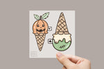 Lade das Bild in den Galerie-Viewer, Bügelbild "I scream"