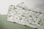 Lade das Bild in den Galerie-Viewer, Supersoft Premium BIO Jersey "Kleine Wiesenkuh" Kuh klein 0,5 m