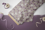 Lade das Bild in den Galerie-Viewer, Design "Kohana Blumen Denim" 0,5 m