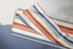 Lade das Bild in den Galerie-Viewer, Supersoft Premium BIO Jersey "Rocket Star" Streifen 0,5 m