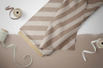 Lade das Bild in den Galerie-Viewer, Supersoft Premium BIO French Terry "Schneehäschen" Diagonal 0,5 m
