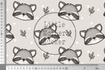 Lade das Bild in den Galerie-Viewer, Supersoft Premium BIO Jersey "Waschbärchen" klein 0,5 m