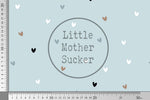 Lade das Bild in den Galerie-Viewer, Supersoft Premium BIO Jersey "My World" Herzchen 0,5 m