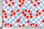 Lade das Bild in den Galerie-Viewer, Supersoft Premium BIO French Terry "Italian Tomatoes" klein 0,5 m
