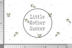 Lade das Bild in den Galerie-Viewer, Supersoft Premium BIO French Terry "Winter Friends" Merry Christmas Kombi 0,5 m