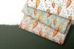 Lade das Bild in den Galerie-Viewer, Design "Cute Carrots" COLLECTION 0,5 m
