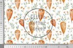 Lade das Bild in den Galerie-Viewer, Frottee Jersey "Cute Carrots" COLLECTION 0,5 m