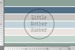Lade das Bild in den Galerie-Viewer, Supersoft Premium BIO French Terry "Coming Home" Stripes 0,5 m
