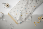 Lade das Bild in den Galerie-Viewer, Supersoft Premium BIO Jersey "Oatmilk" Dots 0,5 m