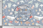 Lade das Bild in den Galerie-Viewer, Webware für Bermudashorts "You, Me and the Sea" COLLECTION 0,5 m