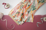 Lade das Bild in den Galerie-Viewer, Softshell Classic "Colorful Forest" pink 0,5 m Lager