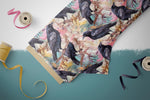 Lade das Bild in den Galerie-Viewer, Softshell Classic "Floral Raven" COLLECTION 0,5 m
