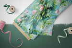 Lade das Bild in den Galerie-Viewer, Lycra "Monets Seerosenteich" 0,5 m