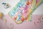 Lade das Bild in den Galerie-Viewer, Frottee Jersey "Watercolor Rain" 0,5 m