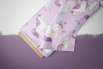 Lade das Bild in den Galerie-Viewer, Supersoft Premium Jersey "Elysia" lavender groß 0,5 m