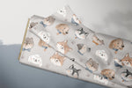 Lade das Bild in den Galerie-Viewer, Supersoft Premium Jersey "Hundefreunde" groß 0,5 m