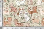 Lade das Bild in den Galerie-Viewer, Supersoft Premium Jersey "Katzenfreunde" groß 0,5 m