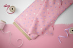 Lade das Bild in den Galerie-Viewer, Supersoft Premium BIO Jersey "Sugar Crush" Dots 0,5 m
