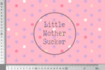 Lade das Bild in den Galerie-Viewer, Supersoft Premium BIO Jersey "Sugar Crush" Dots 0,5 m