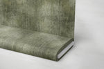 Lade das Bild in den Galerie-Viewer, Premium BIO French Terry "Jeansoptik" Olive 0,1 m