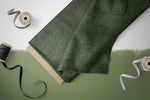 Lade das Bild in den Galerie-Viewer, Premium BIO French Terry "Jeansoptik" forest 0,1 m