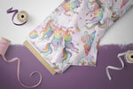 Lade das Bild in den Galerie-Viewer, Supersoft Premium BIO Jersey "Space Unicorn" Einhorn 0,5 m
