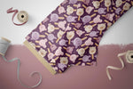 Lade das Bild in den Galerie-Viewer, Premium BIO Jersey "Ice Ice Baby" Blackberry 0,5 m