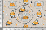 Lade das Bild in den Galerie-Viewer, Supersoft Premium BIO Jersey "Soccer Buddies" Sand 0,5 m