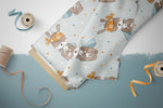 Lade das Bild in den Galerie-Viewer, Supersoft Premium BIO Jersey "Heldenhäschen" 0,5 m