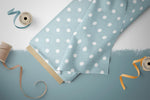 Lade das Bild in den Galerie-Viewer, Supersoft Premium BIO Jersey "Heldenhäschen" Dots 0,5 m