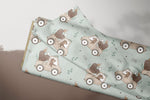 Lade das Bild in den Galerie-Viewer, Supersoft Premium BIO Jersey "Lovebear" 0,5 m