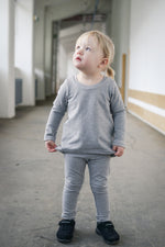 Lade das Bild in den Galerie-Viewer, Jersey meliert Hellgrau 0,1 m