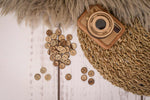 Lade das Bild in den Galerie-Viewer, Kokosknöpfe rund 1,5 cm (10 Stück)